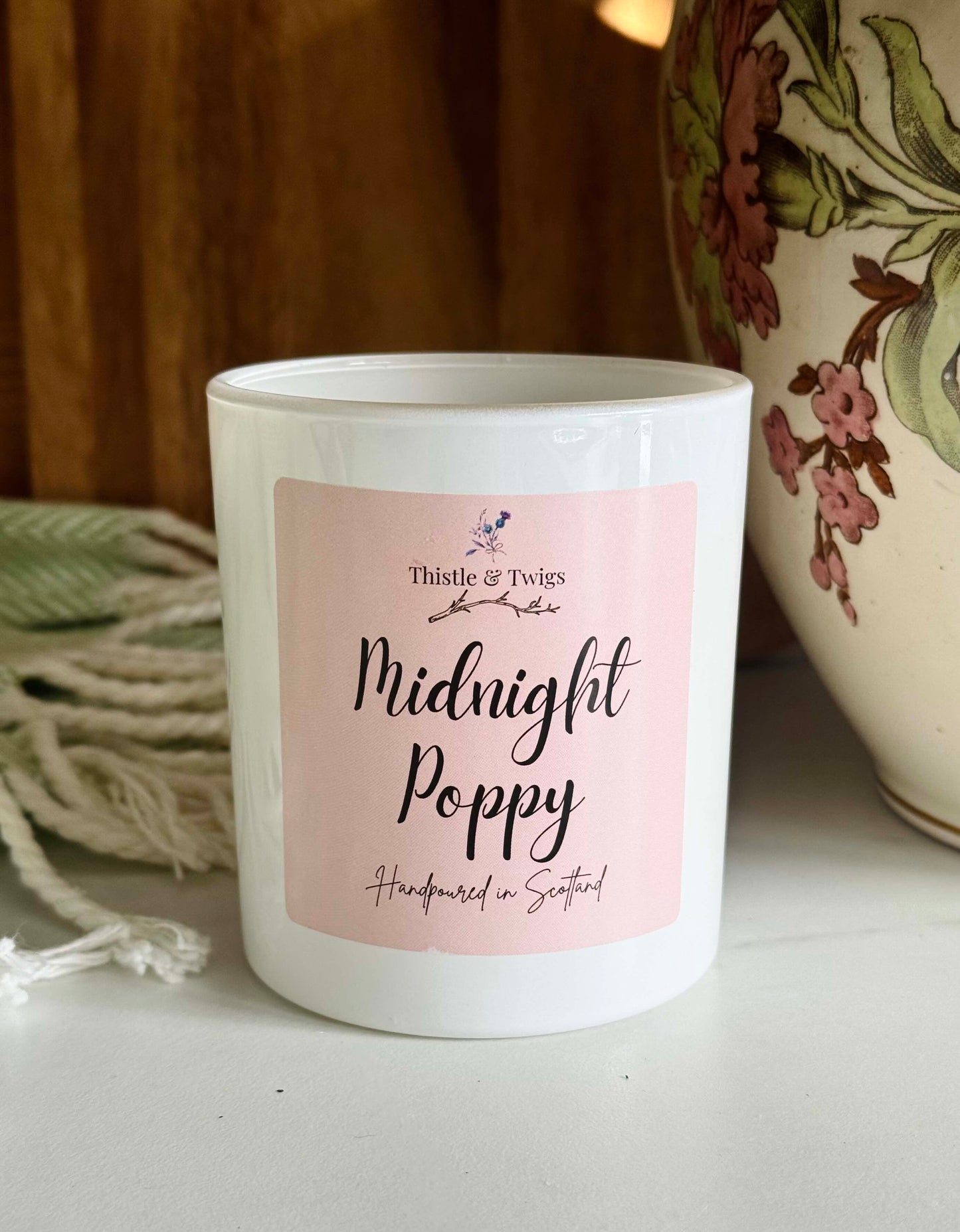 Midnight Poppy Soy Wax Candle