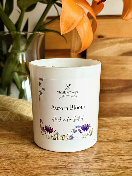 Aurora Bloom Soy Wax Candle