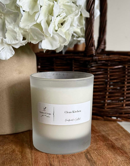 Clean Kitchen Luxury Soy Wax Candle