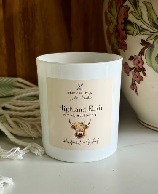 Highland Elixir Soy Wax Natural Candle