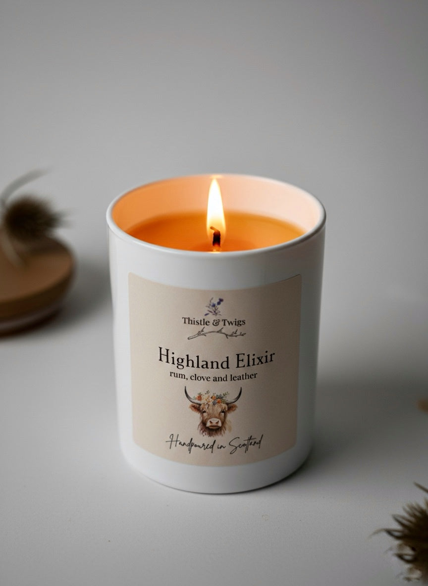 Highland Elixir Soy Wax Natural Candle