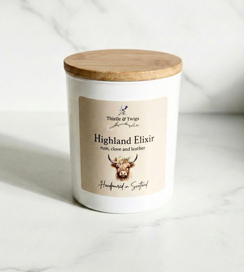 Highland Elixir Soy Wax Natural Candle