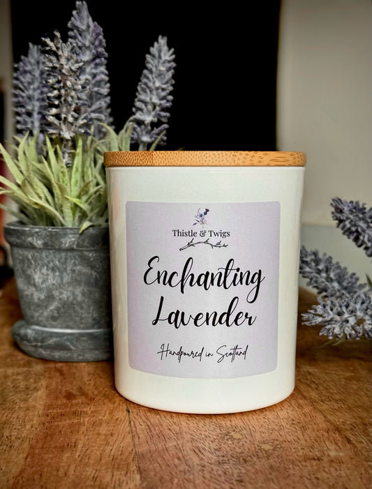 Enchanting Lavender Soy Wax Candle