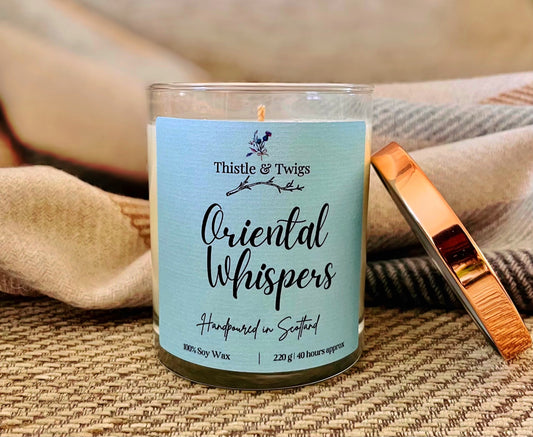 Oriental Whispers Soy Wax Candle